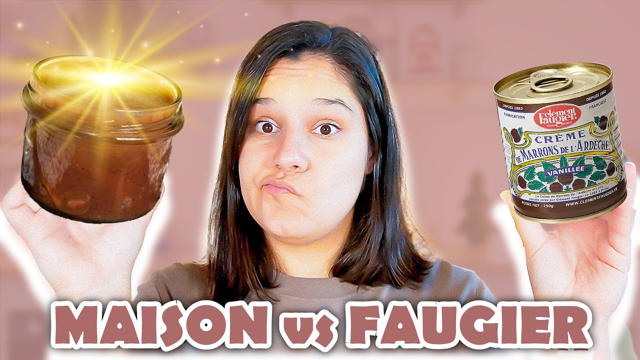 Cr&egrave;me de marron maison : meilleure que Cl&eacute;ment Faugier ? (recette + test)