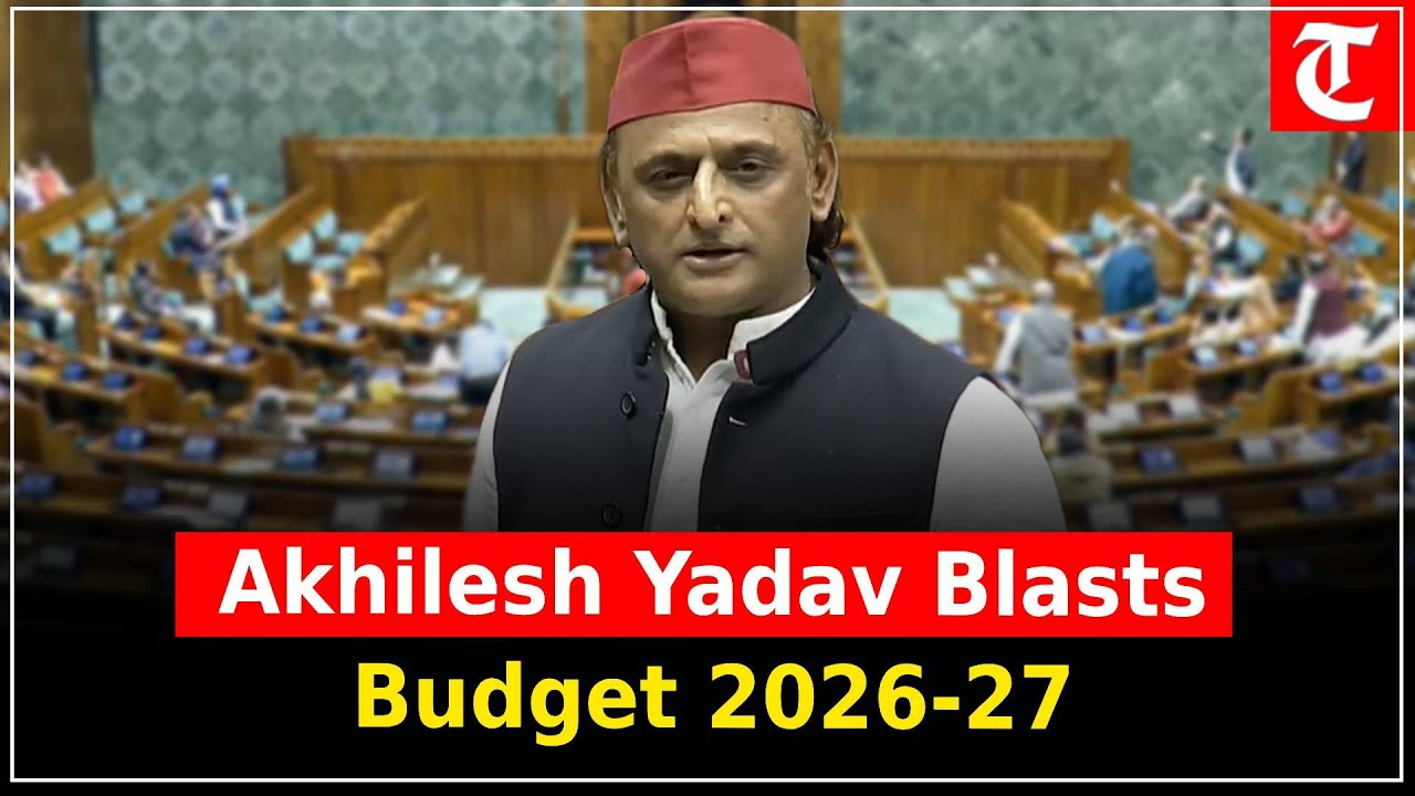 Akhilesh Yadav slams Union Budget 2026‑27, calls it hopeless and favouring elites over common people
