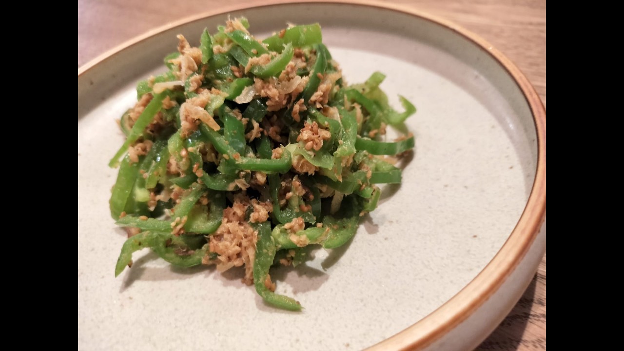 Bell Pepper and Mackerel Mix