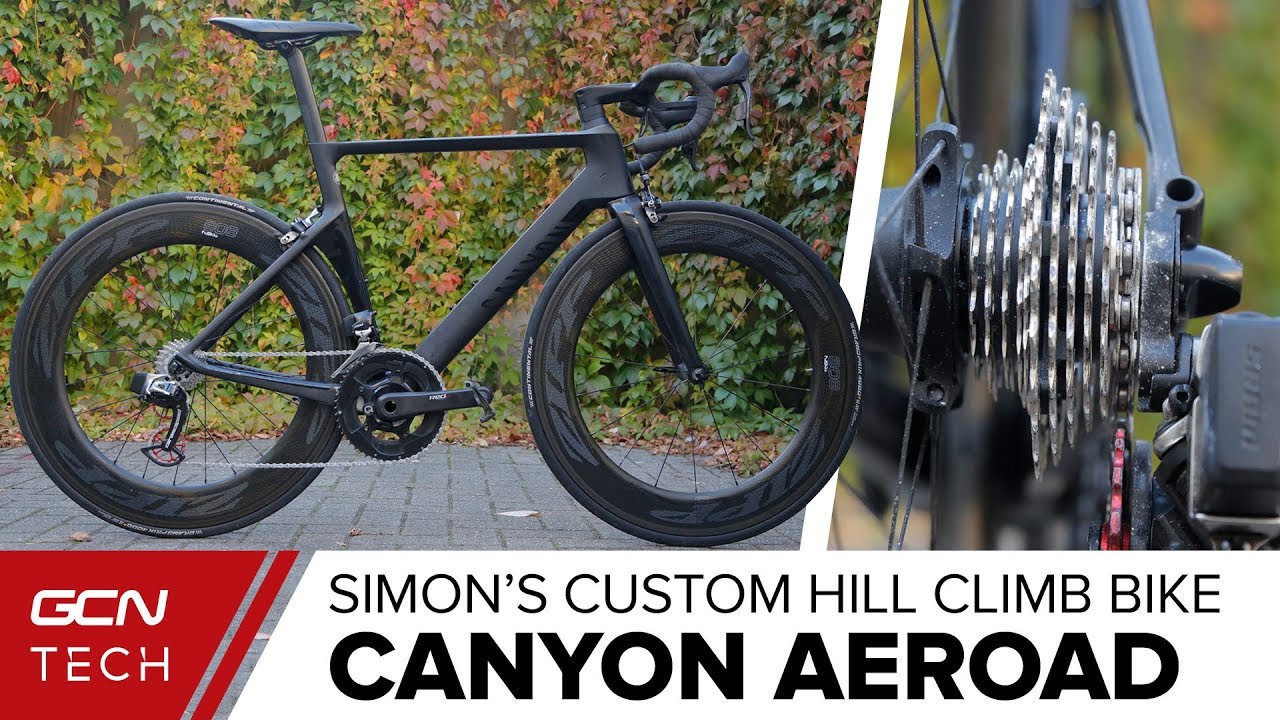 Si's Custom Canyon Aeroad Hill Climb Bike