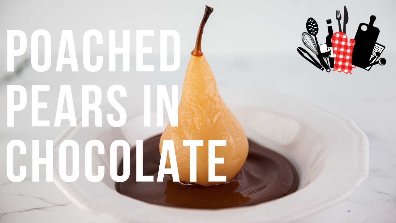 Poached Pears In Chocolate | Everyday Gourmet S9 EP56