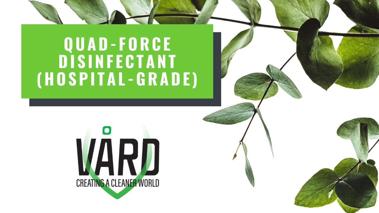V&aring;rd | Quad-Force Disinfectant (Hospital-Grade)