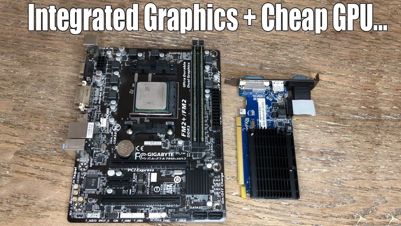 AMD Crossfire With Integrated Graphics...