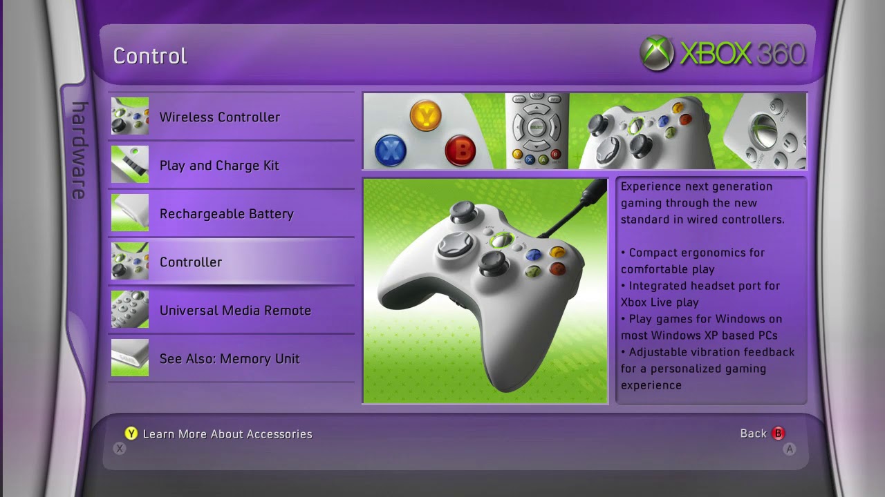 Kiosk Disc 1.5V3  - Main Menu (Xbox 360)