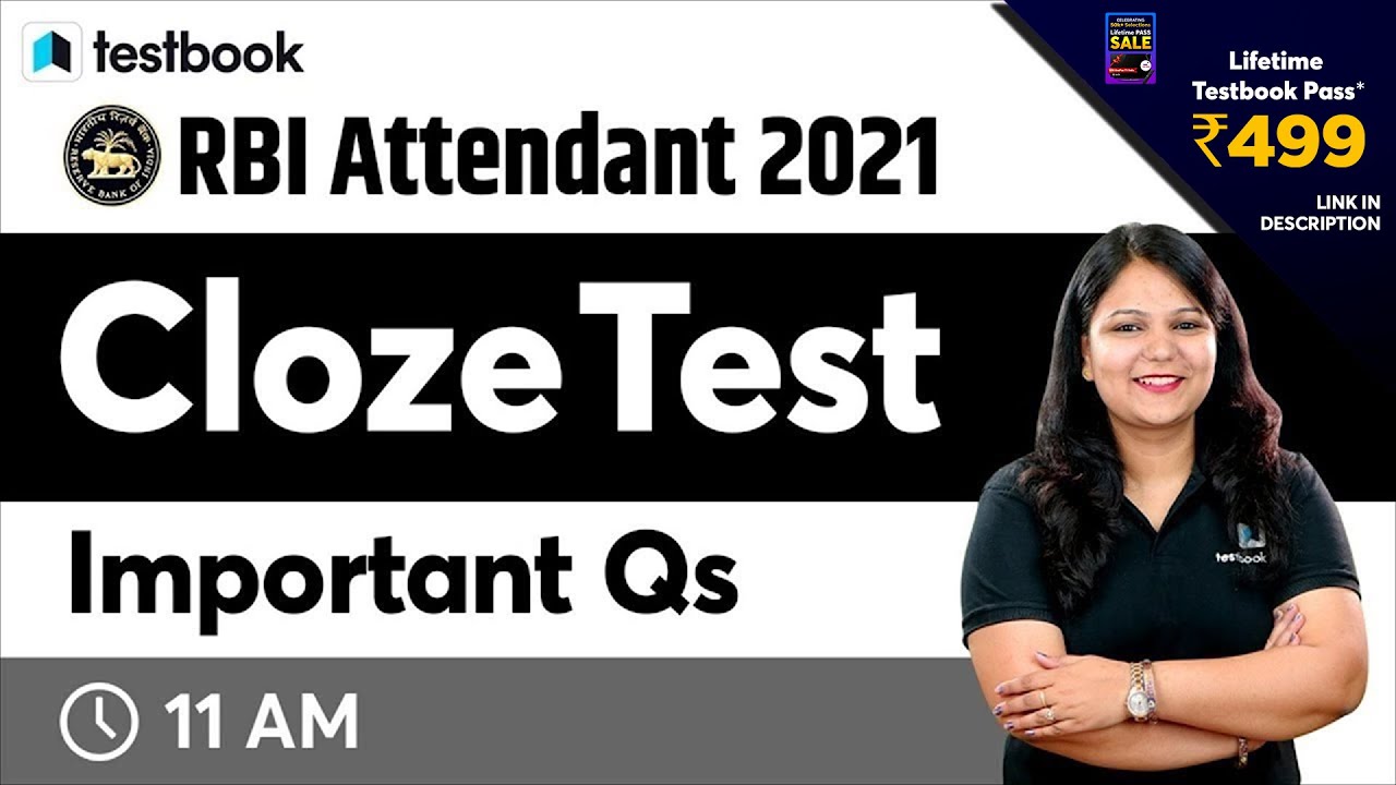 RBI Office Attendant Classes 2021 | Cloze Test English Tricks | RBI Attendant English Syllabus