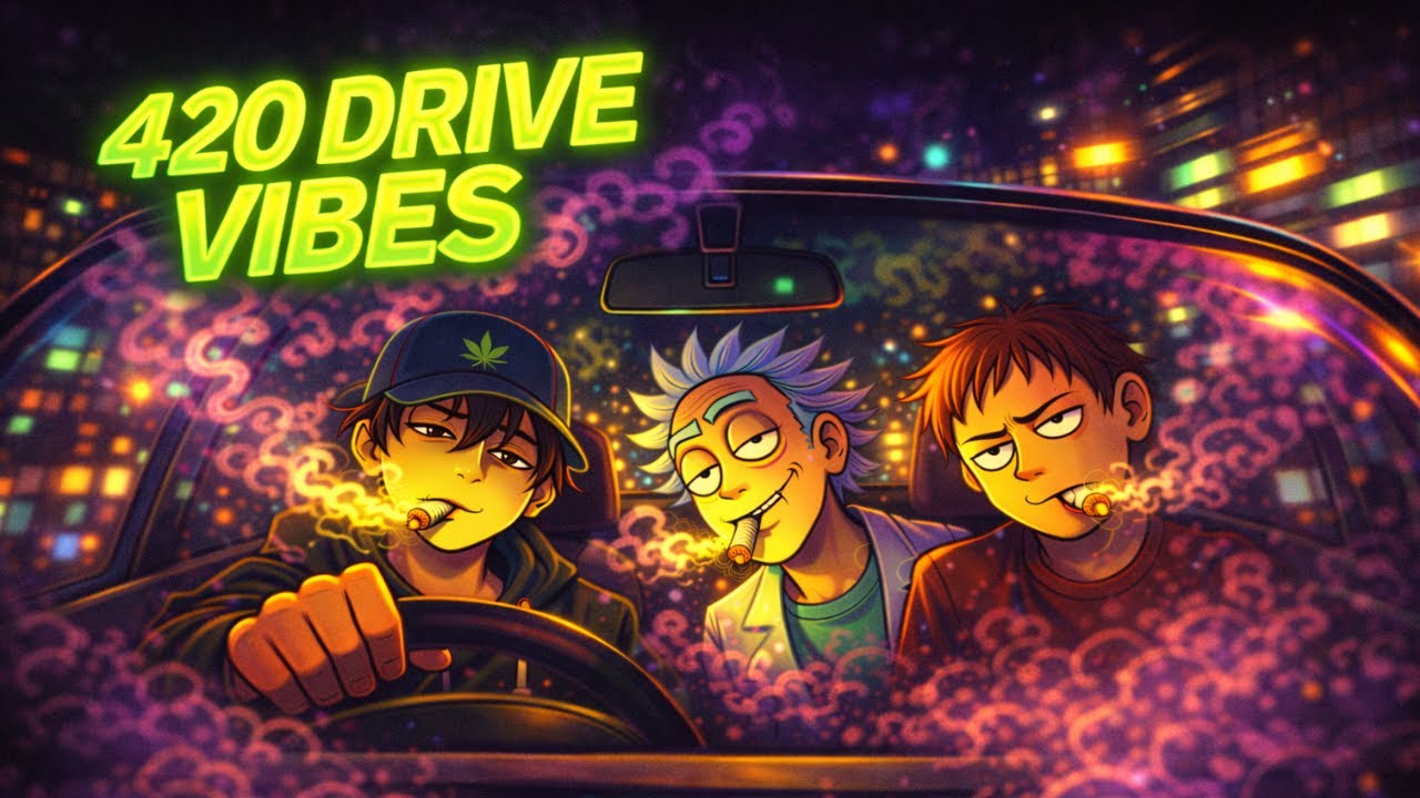 420 Drive Vibes 🚗💨 Chill Rap & Lo-Fi for Late Night Drives