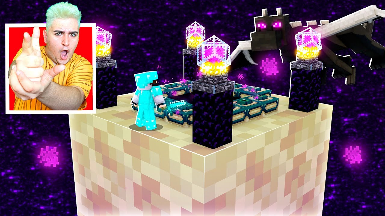 TEK BLOK ADA - Minecraft 12.Bölüm FİNAL
