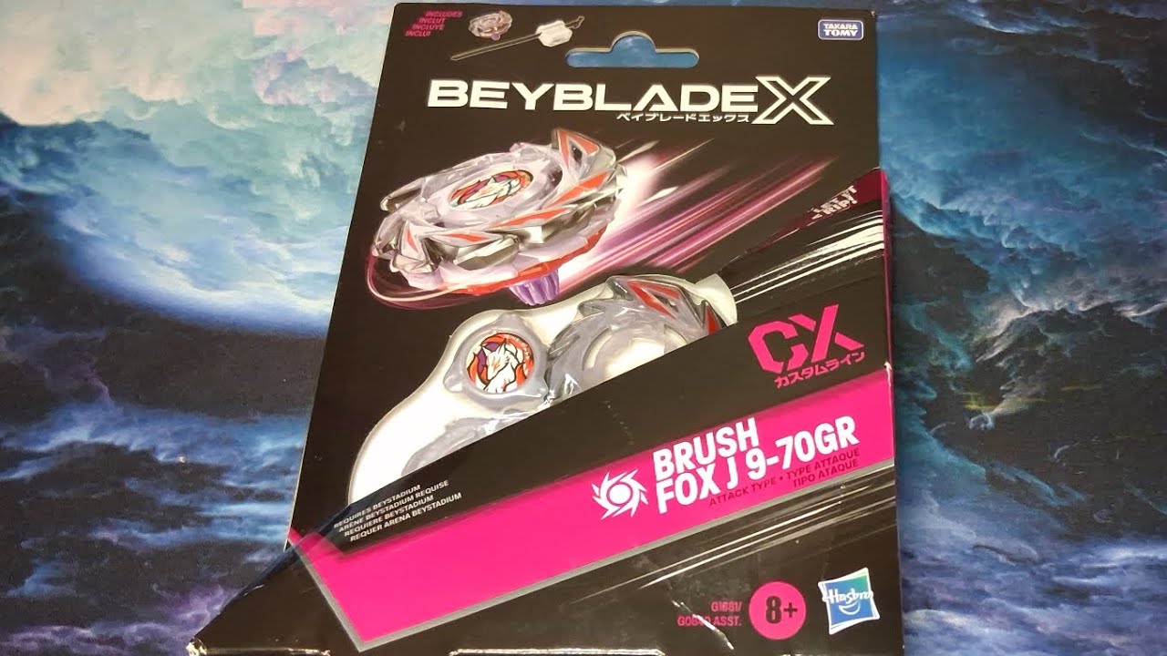 Beyblade X Brush Fox Unboxing Video 