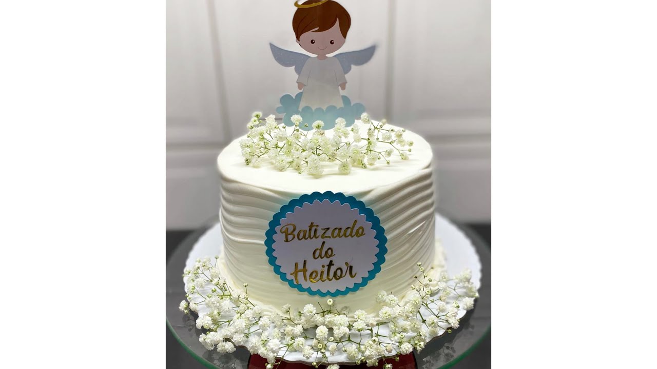 MODELINHO SUPER DELICADO PARA BATIZADO DE MENINO