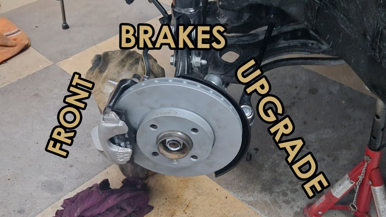 Front brakes upgrade on Golf MK2 GTD