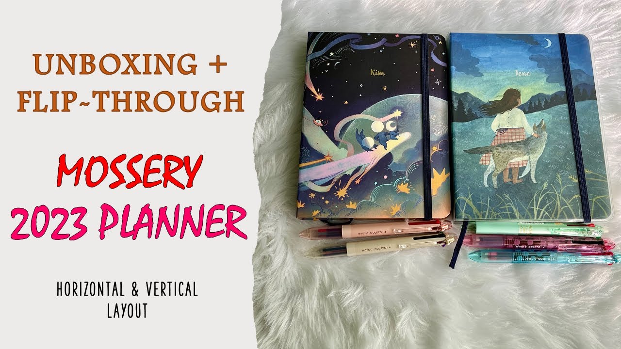 MOSSERY 2023 | PLANNER Unboxing & Flip-Through