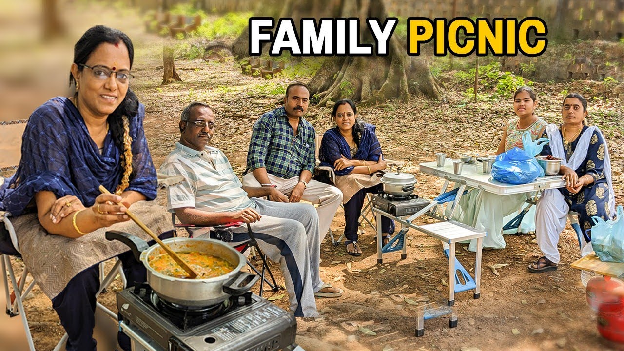 🏞️💞First Outdoor Cooking At Hill Station | மலையில் வைத்து சமையல் | Family Outing