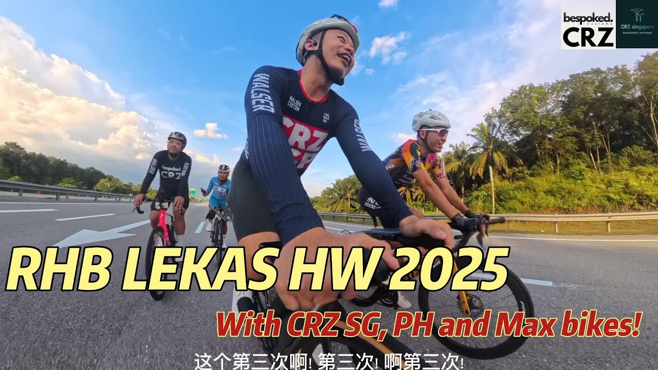 RHB Lekas highway ride 2025 with CRZ SG, PH and Max bikes!