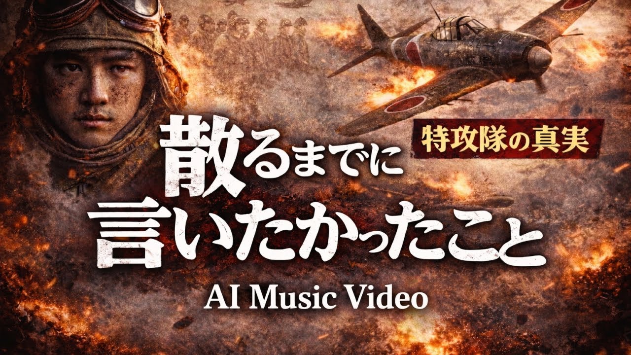AIで蘇る【感動・号泣】特攻隊員が最期に残した「届かなかった手紙」に涙が止まらない。母への切実な叫び。