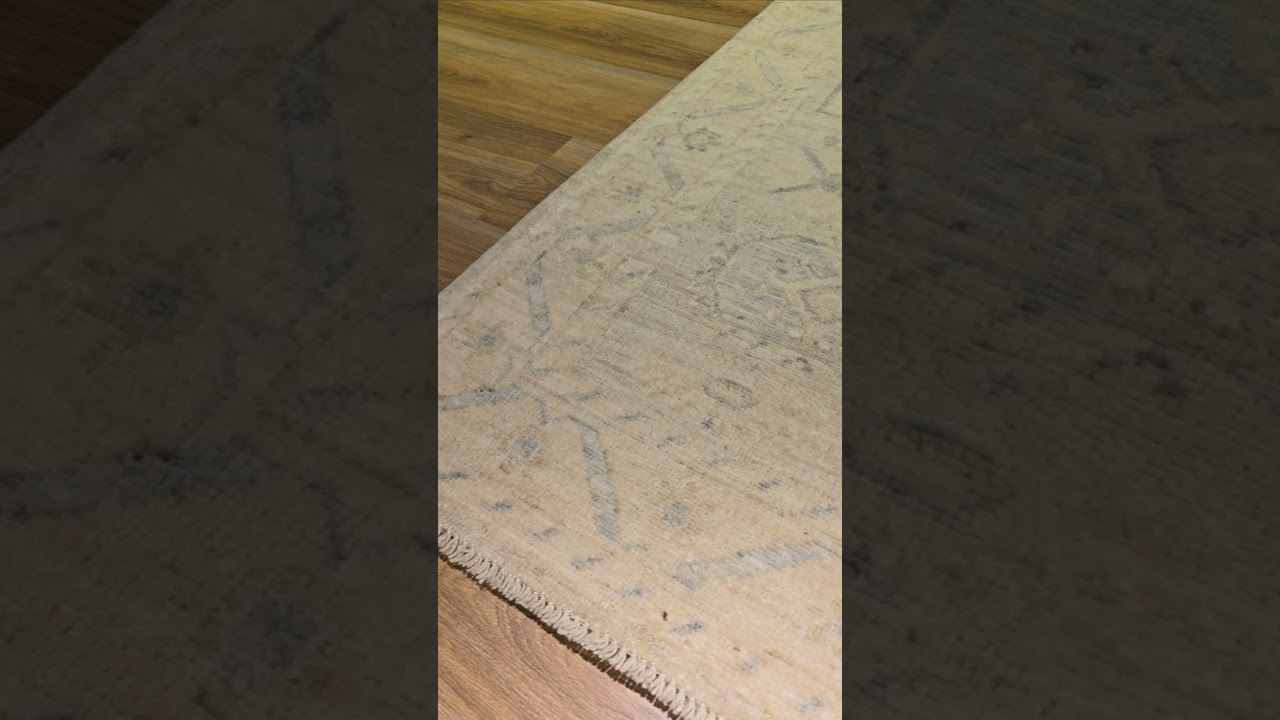 Uşak Pastel Handmade Rug | 6.5 x 4.8 ft Wool | Double Knot | Natural Root Dye Turkish Carpet