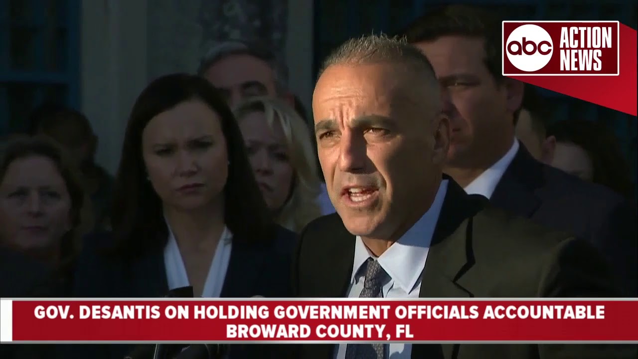 Governor DeSantis suspends Broward Co. Sheriff Scott Israel for response to Parkland shooting
