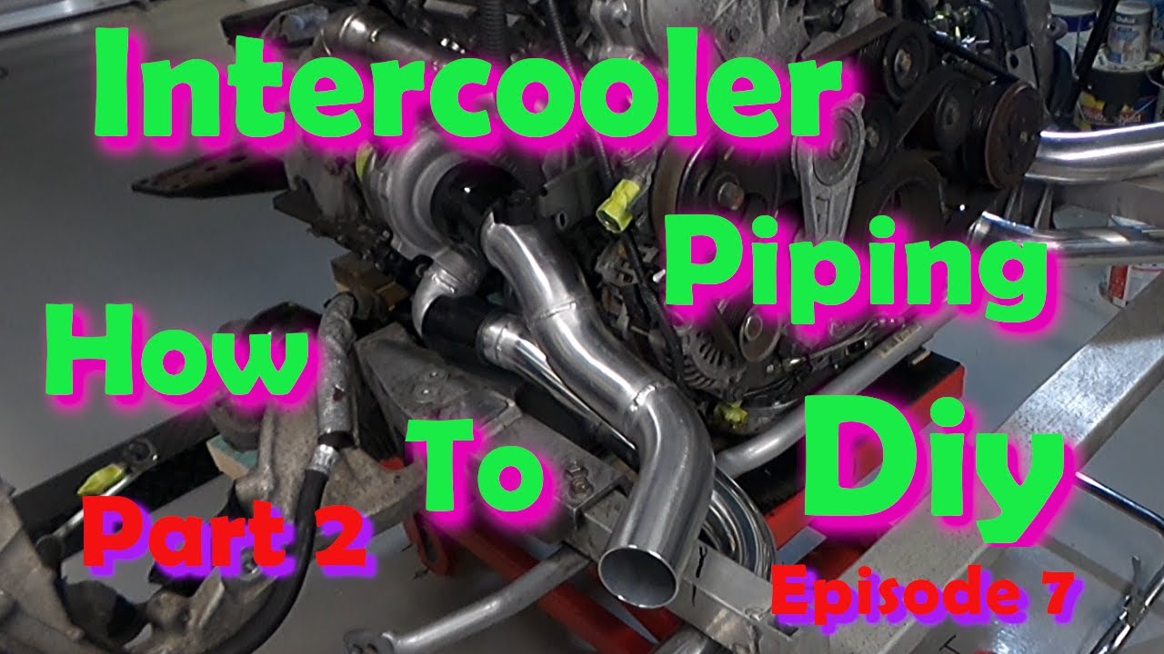 INTERCOOLER PIPING How To Diy Part 2. Episode 7 in the RHD 370gt Build