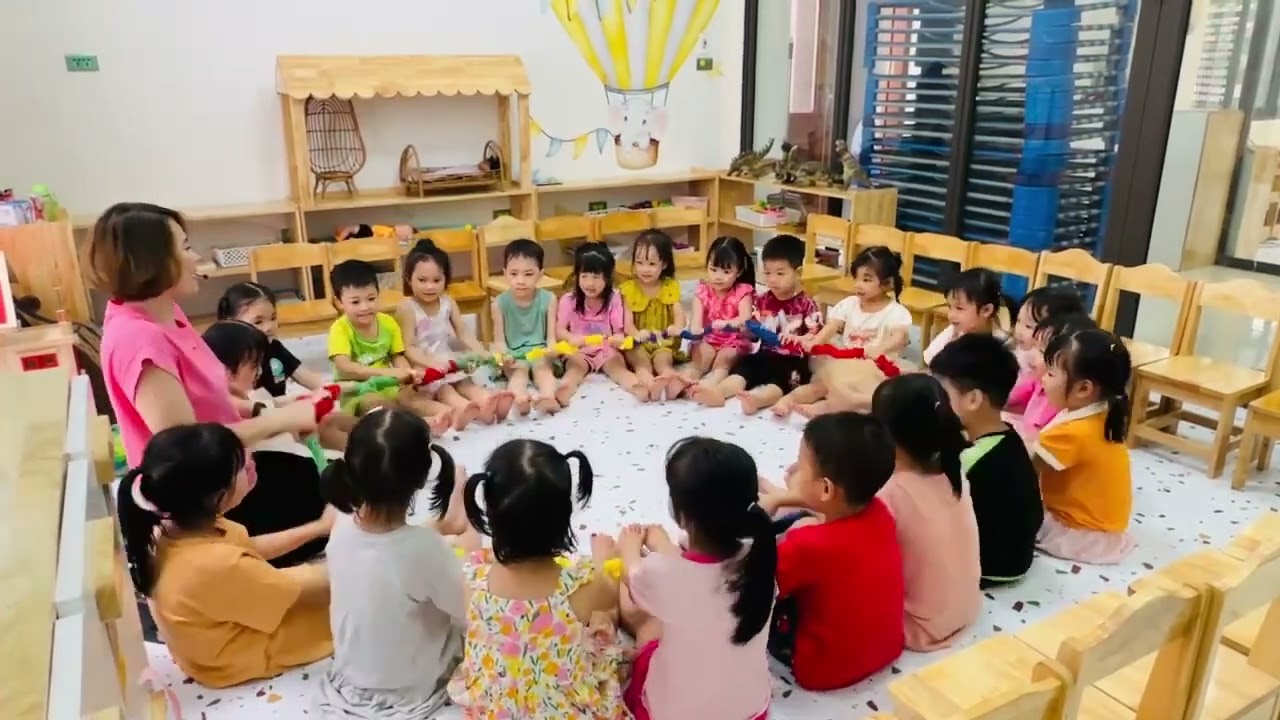 Cảm nhận tiết tấu nhanh/chậm - Cảm thụ âm nhạc - Mầm non Happy STEAMy Kids Linh Đàm