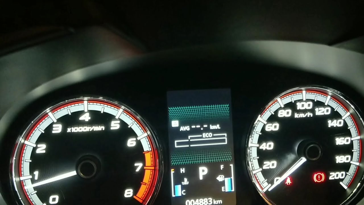 Mitsubishi Xpander - Change Info Display from L/100km to km/L