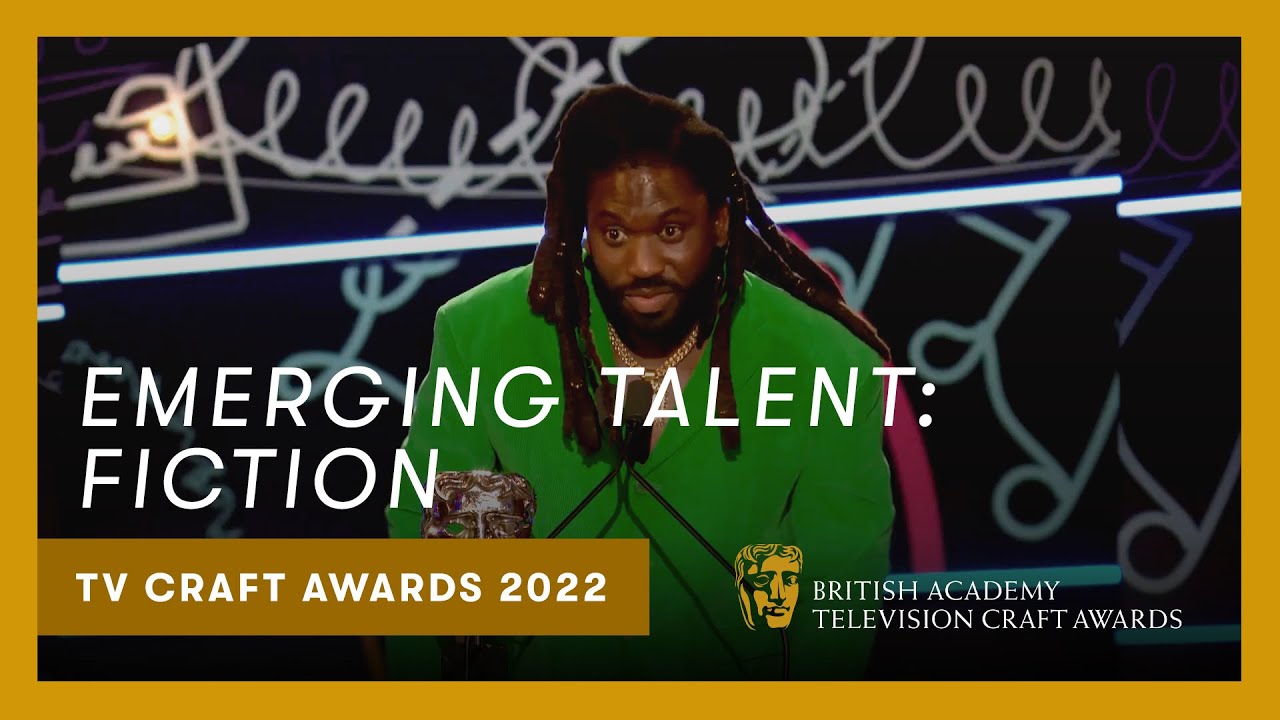 Adjani Salmon takes home the Emerging Talent: Fiction award | BAFTA TV Craft Awards 2022
