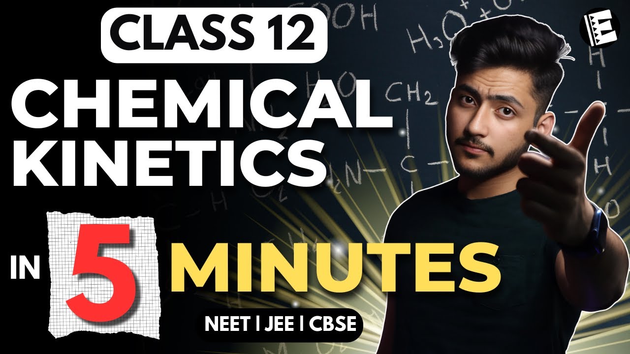 Chemical Kinetics Class 12 in 5 Minutes | Chemistry |  Quick Revision | NEET, JEE & CBSE