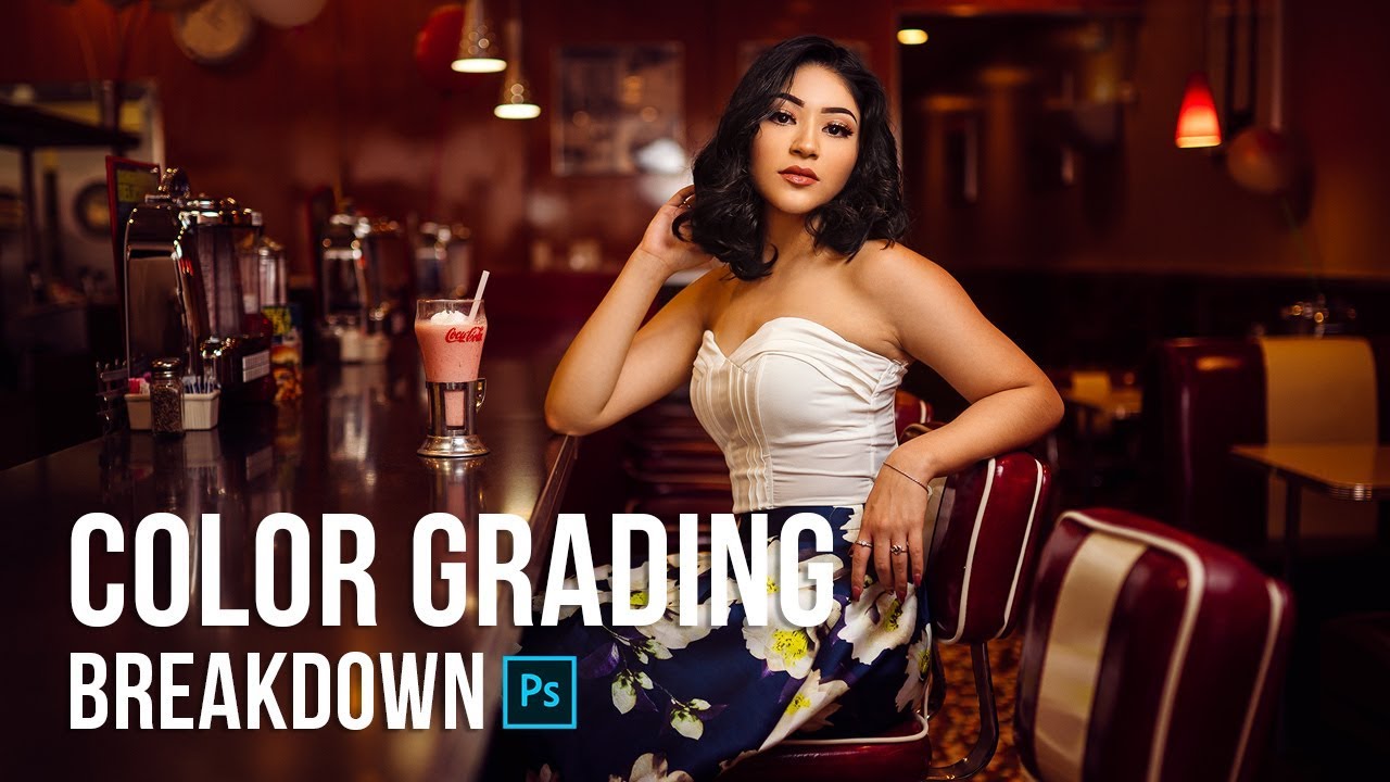 Photoshop Color Grading - Johnny Rockets Photoshoot