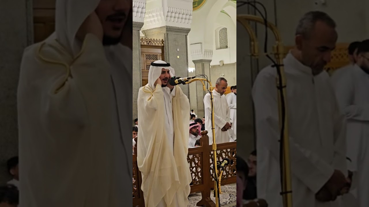 المؤذن / عبد الكريم الأيوبي# يصدح بصوته أذان الفجر# من رحاب مسجد قباء