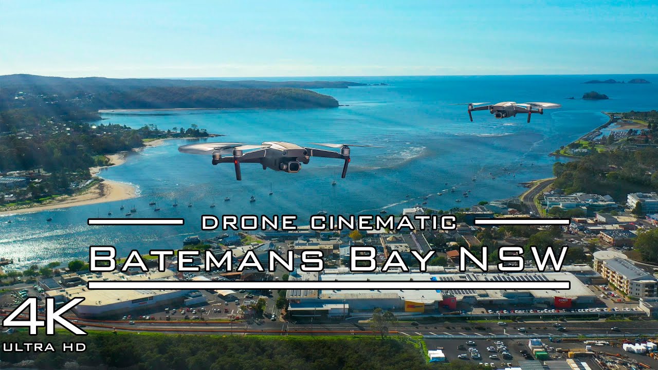 【4K】UltraHD 🇦🇺 Drone Aerial View of Batemans Bay NSW, Australia taken with a Mavic 2 Pro