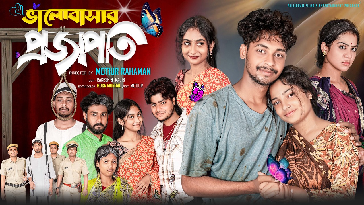 ভালোবাসার প্রজাপতি  । Bhalobasar Projapoti । Bangla Samajik Natok  l  Toni & Salma l Palli Gram TV