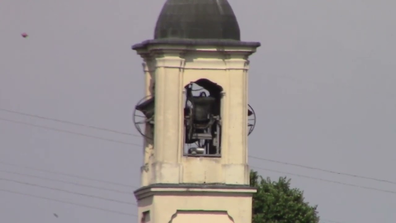 Le campane di Cervignano d'Adda (LO) - Chiesa Parrocchiale di S. Alessandro (2). video 592