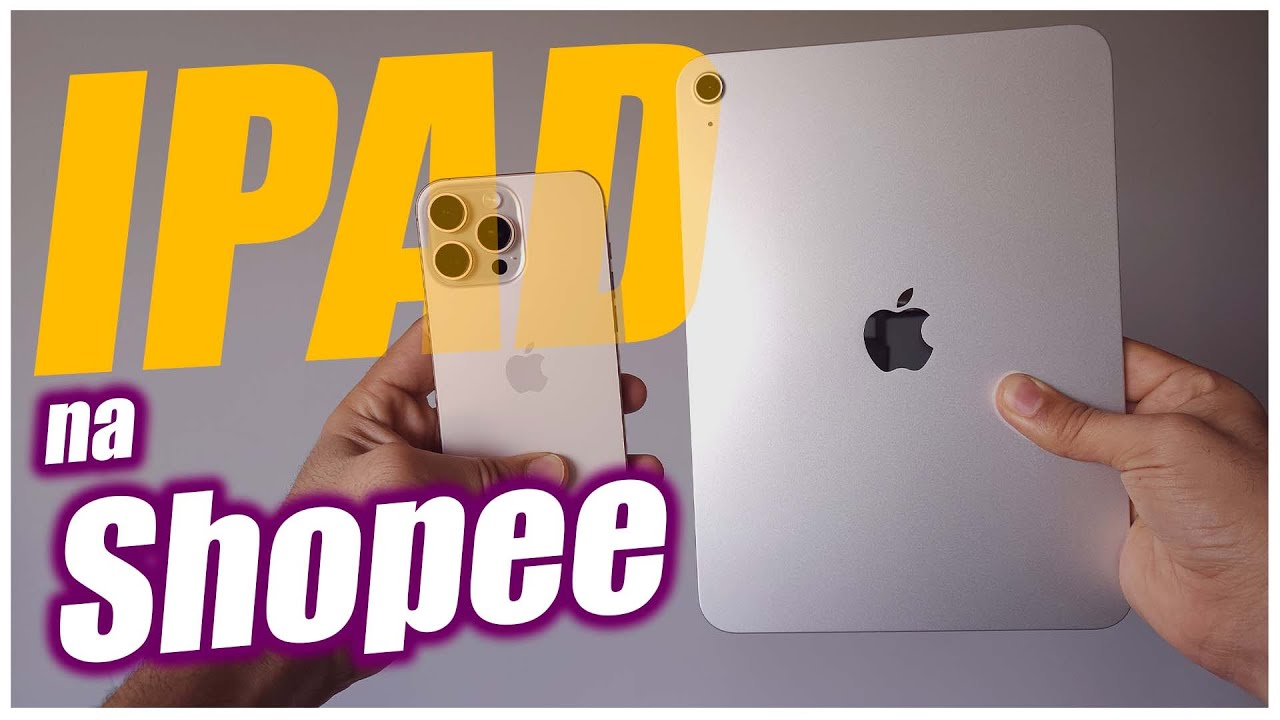 5 MOTIVOS PARA COMPRAR UM IPAD NA SHOPEE AGORA!