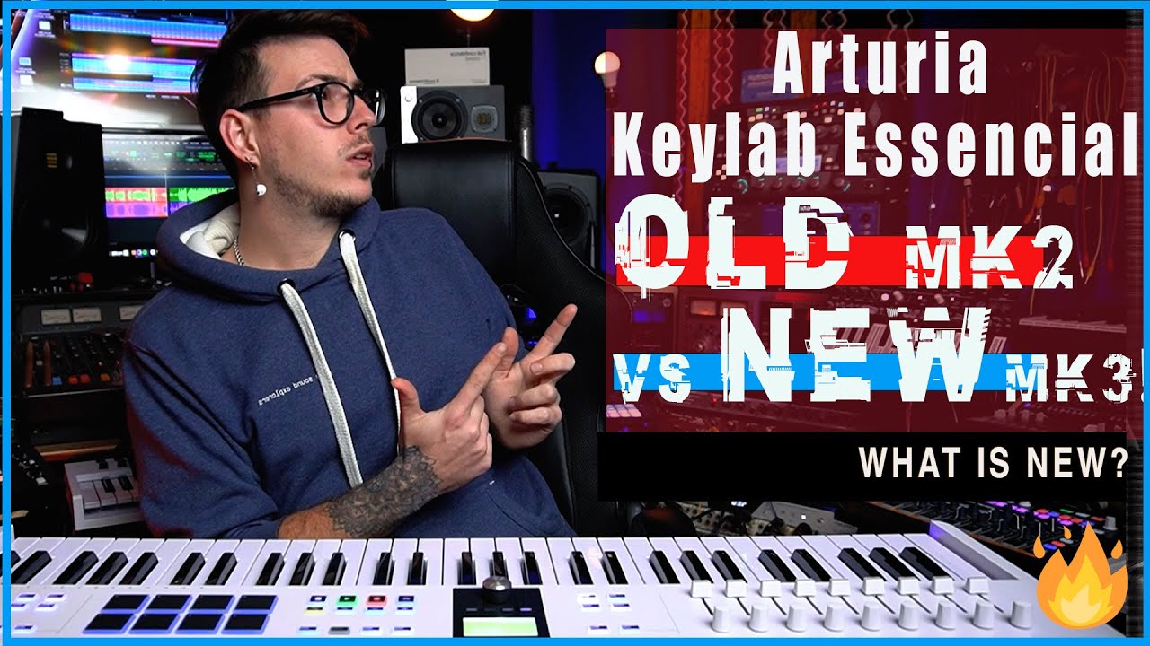 🎹 Arturia KeyLab Essential: НОВОЕ против СТАРОГО: Что нового? | Mk3 против Mk2