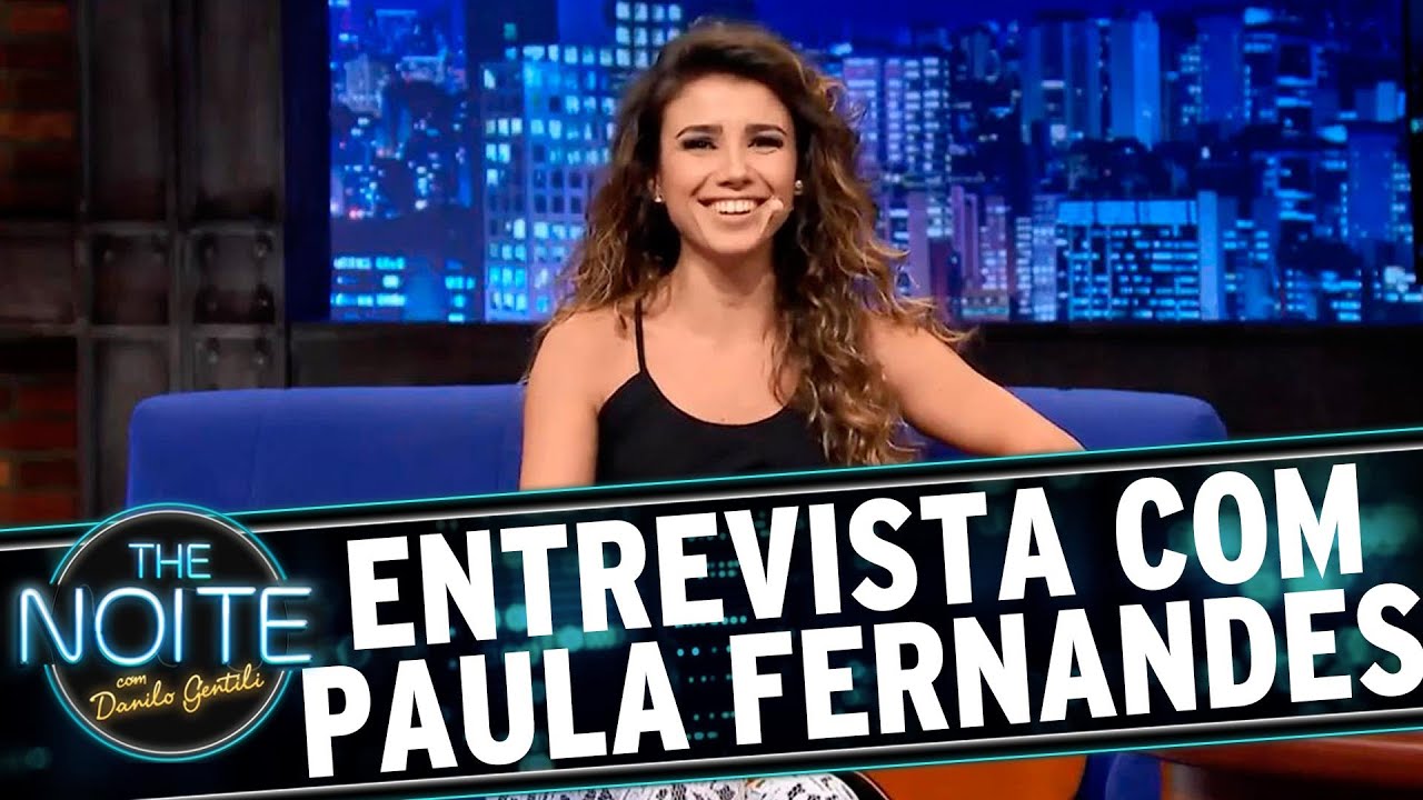 The Noite (09/12/15) - Entrevista com Paula Fernandes