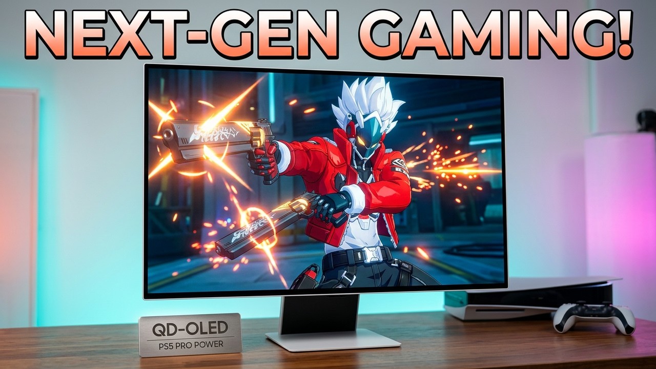 Showcasing SAMSUNG 32'' Odyssey QD-OLED G8 G81SF Gaming Monitor + Ps5 Pro Gameplay Zenless Zone Zero