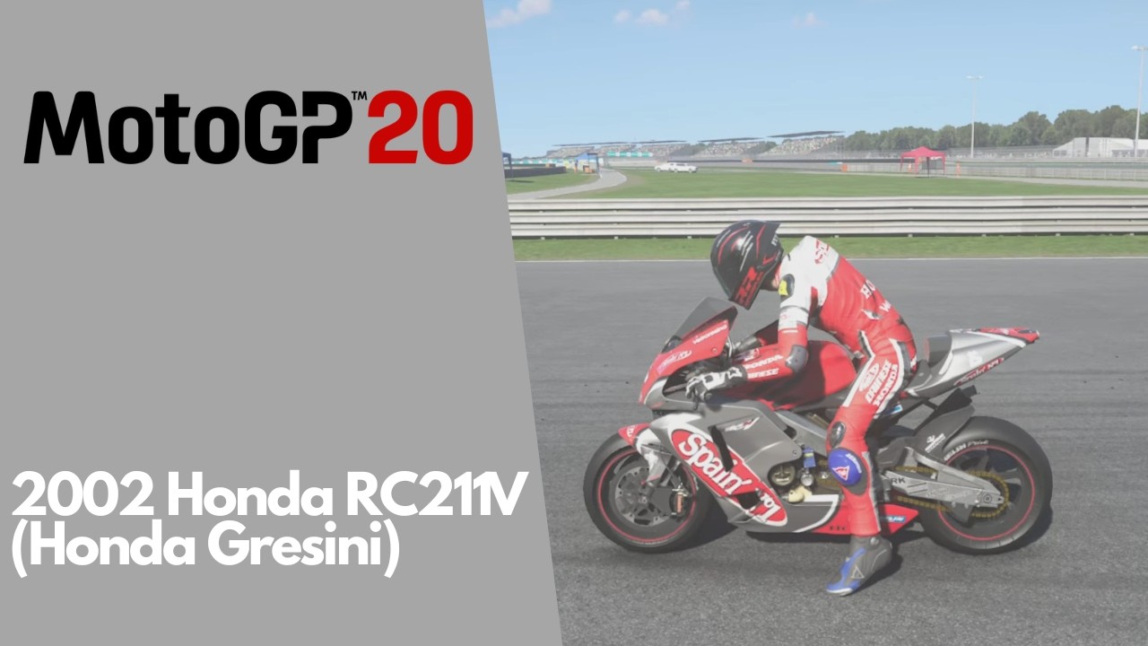 MotoGP 20 | 2002 Honda RC211V (Honda Gresini) [4K GAMEPLAY]