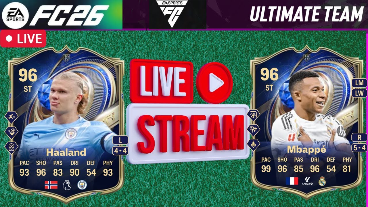 🔴LIVE NOW: TOTY PACKS  - FC 26 ULTIMATE TEAM