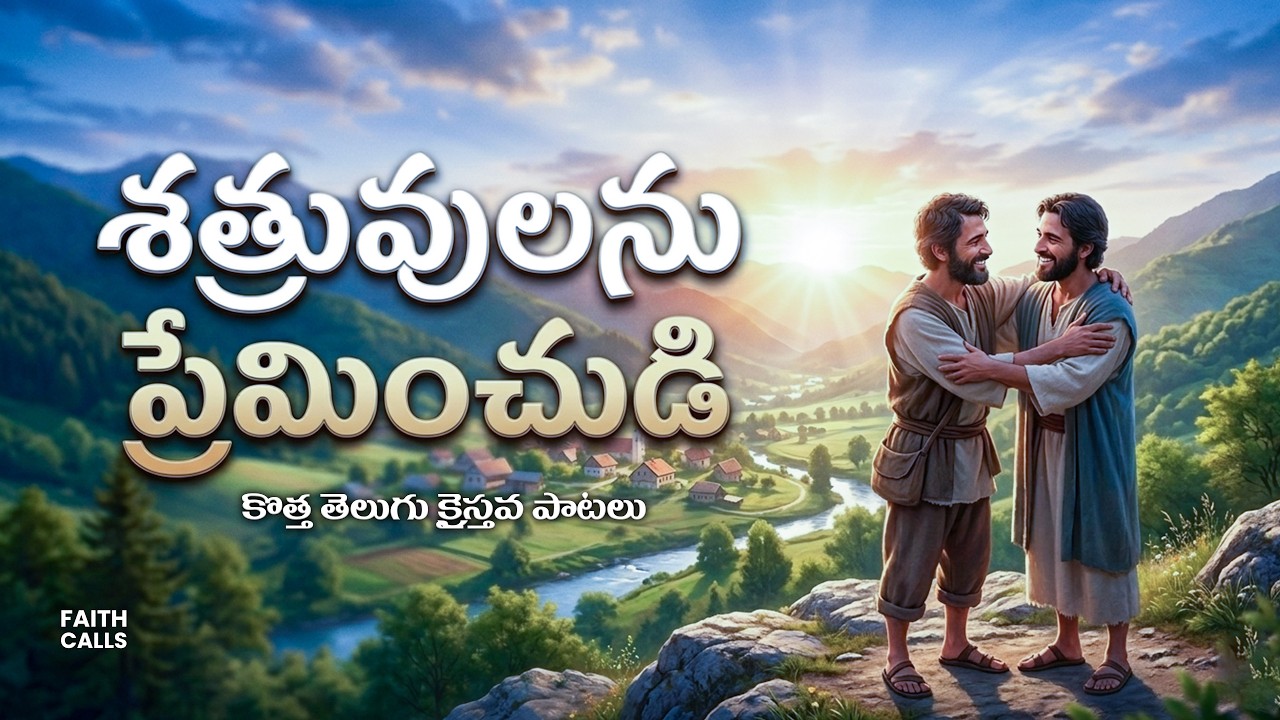శత్రువులను ప్రేమించుడి | Telugu Christian Worship Song | Jesus Songs Telugu | New Jesus Songs 2026
