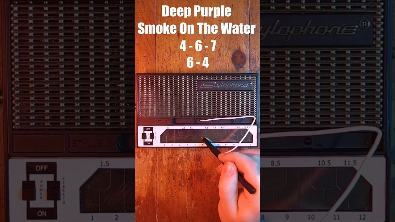 Deep Purple - Smoke On The Water / Stylophone Tabs