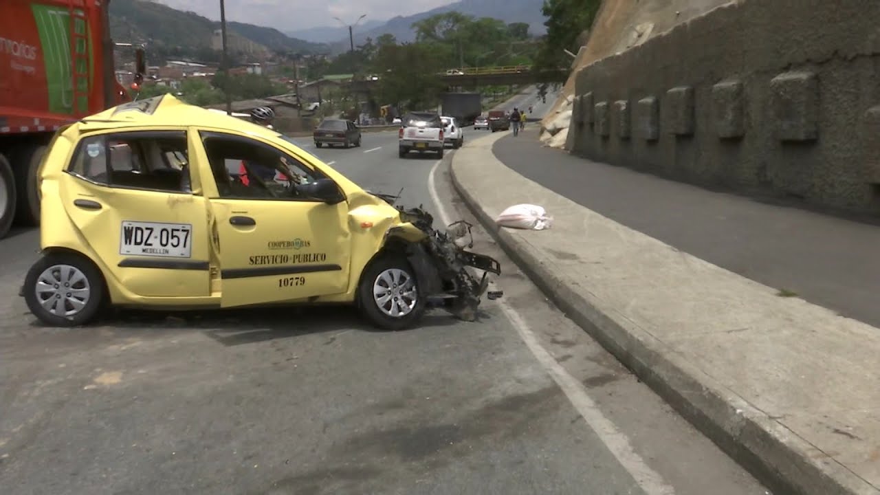 Copacabana un muerto en accidente múltiple - Teleantioquia Noticias