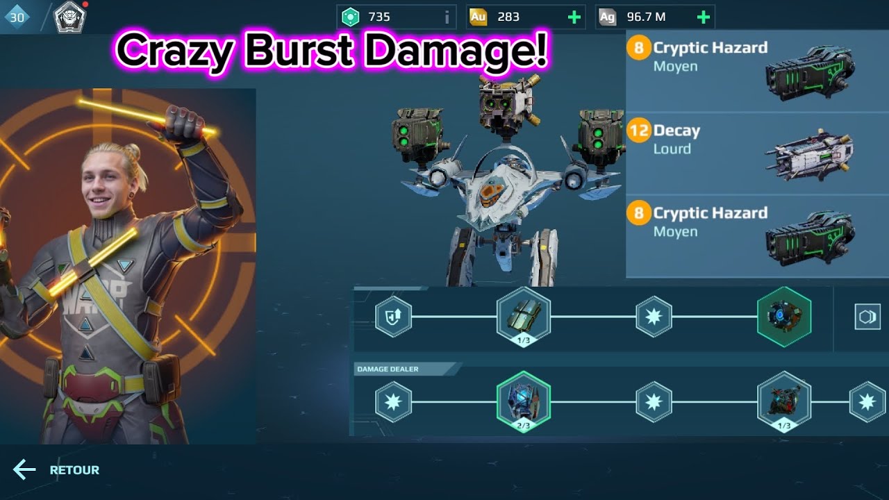 War robot nuo decay Hazard mk2 gameplay #warrobot #f2pgameplay #wr #mk2 