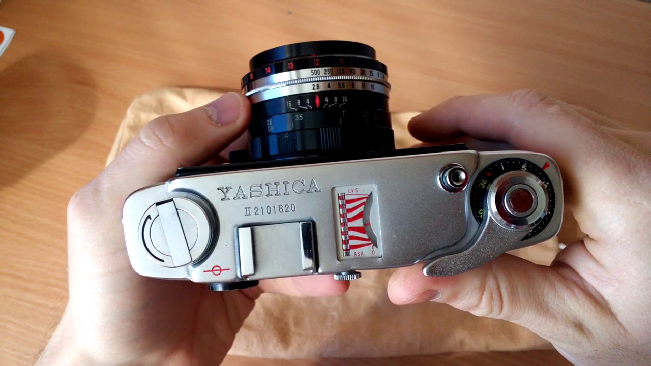 Реставрация и обзр Yashica Minister