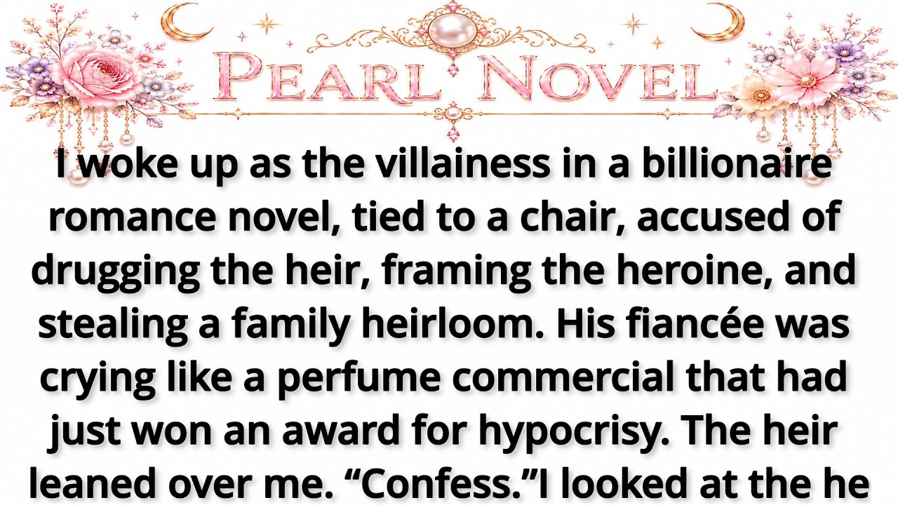 I woke up as the villainess in a billionaire romance novel, tied to a chair, accused of drugging the