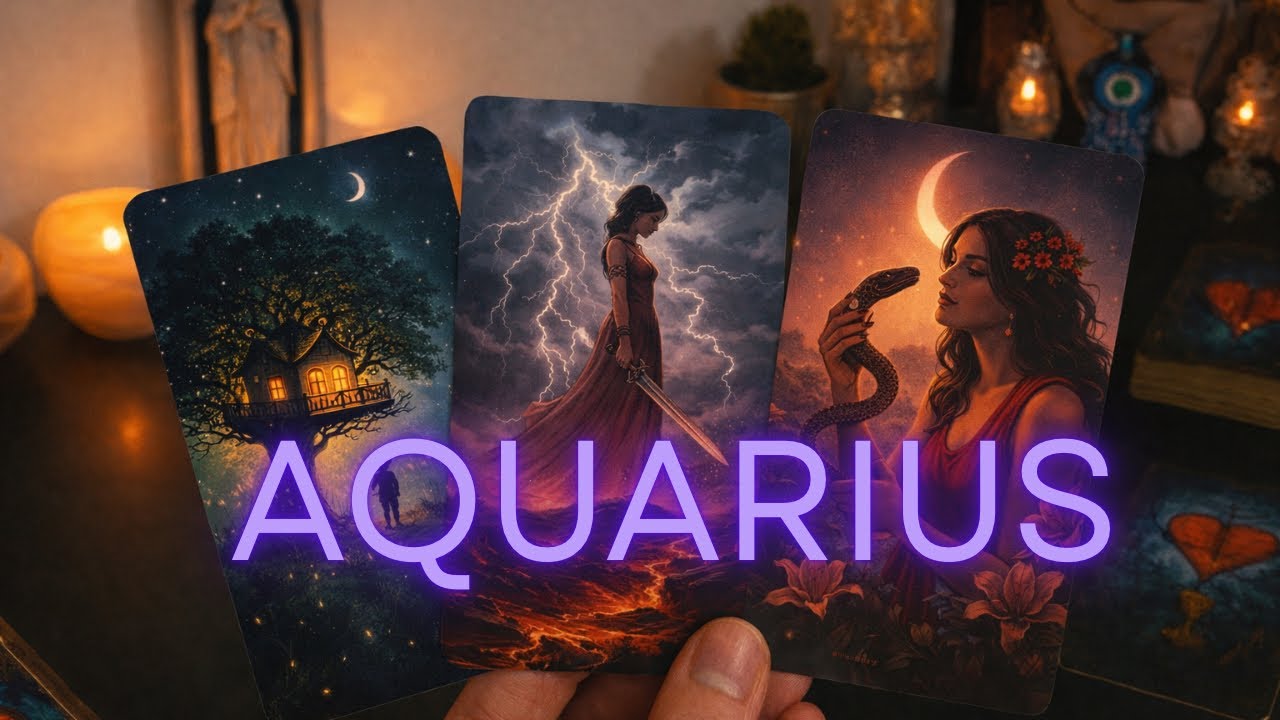 AQUARIUS 💌A NEW START WITH SOMEONE THAT LOVES YOU MADLY AND IN SECRET!😍BUT THEY WILL DO THIS...⚠️