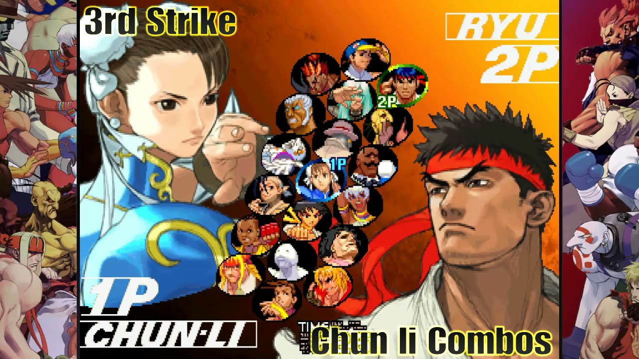 3rd Strike Chun li bnb Combos