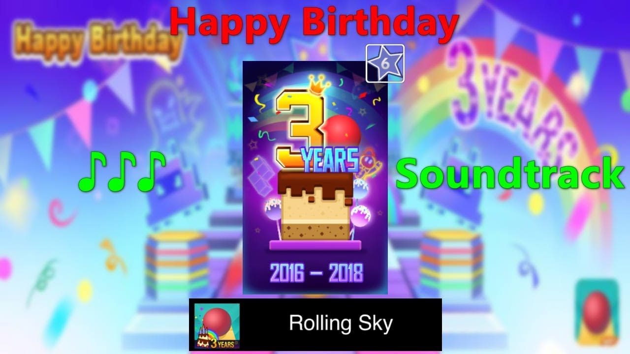 Rolling Sky Level 31 - Happy Birthday Soundtrack