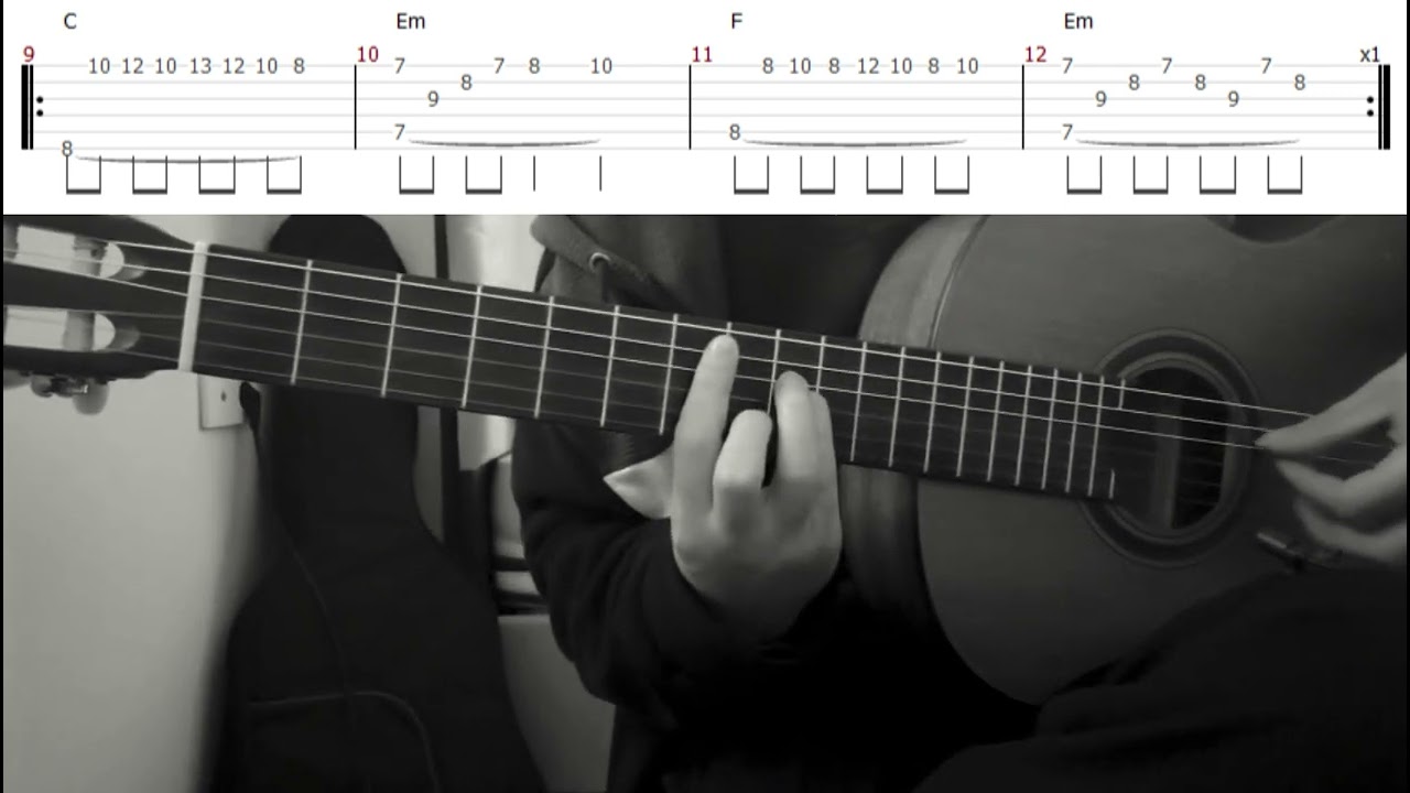 Kış Masalı - Adem Gümüşkaya - Fingerstyle Gitar Tab