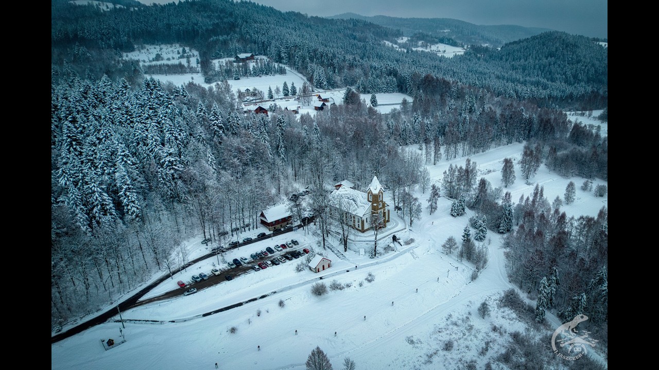 Ślemień zimą
