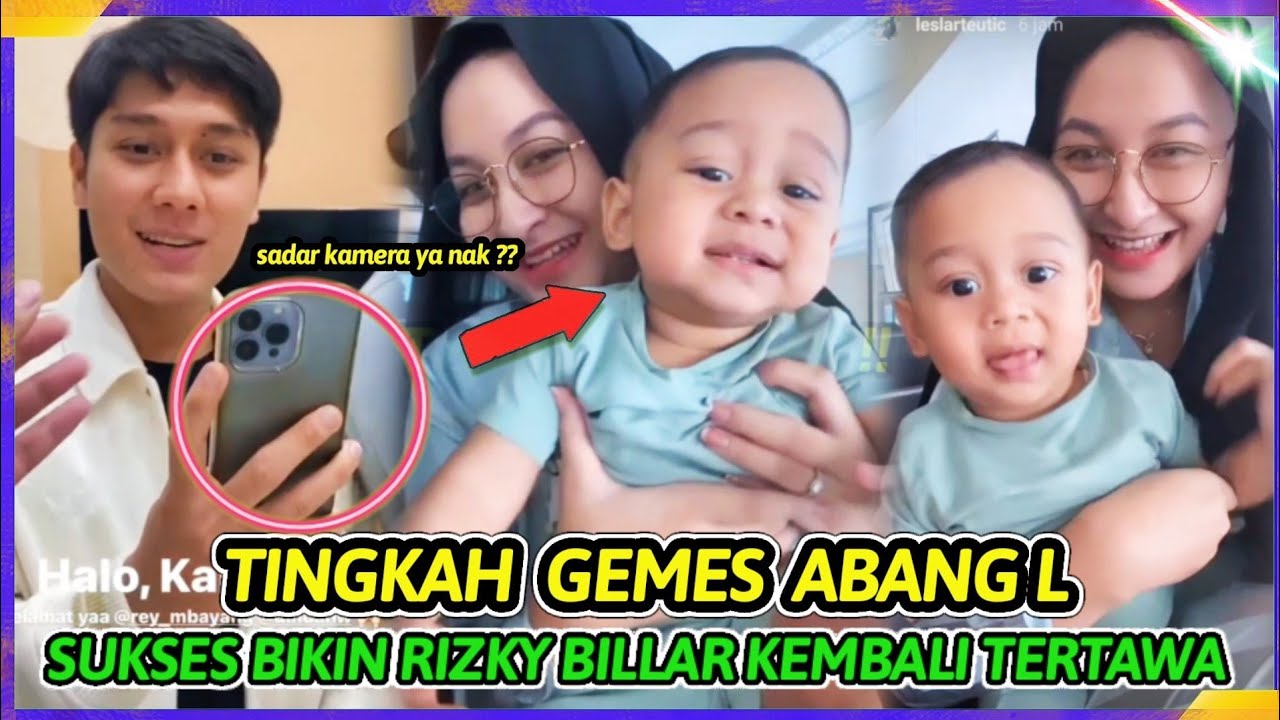 Bikin ngakak! Momen Abang L Sukses bikin Rizky billar kembali tertawa lepas