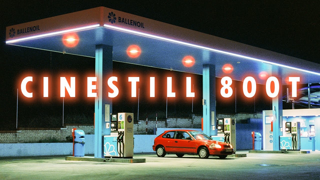 Mi primera vez haciendo fotografía nocturna || Cinestill 800T + Minolta SRT 100x