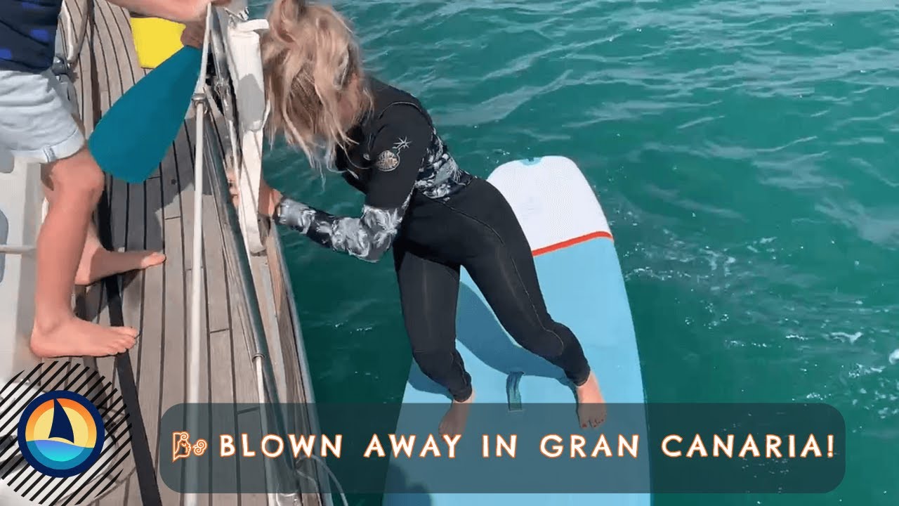 Ep53 | Road Trip to Gran Canaria's Highest Peak | Windy Conditions on land & sea